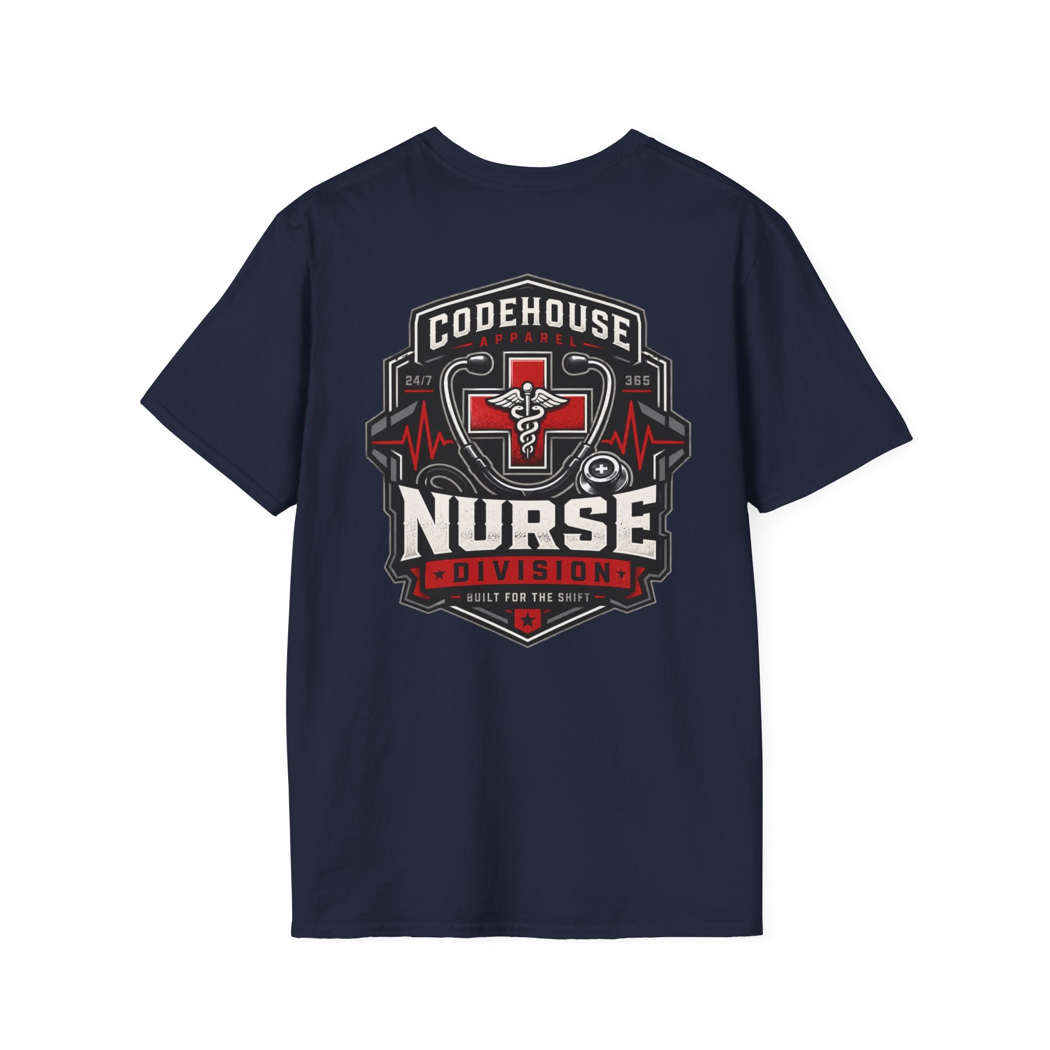 Nurse Division Tactical Graphic Tee – Built for the Shift