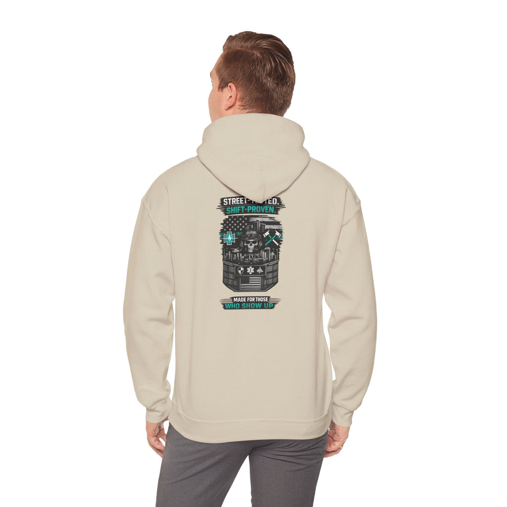 Retro EMS Hoodie — 'Made For Those Who Work Shift Work In EMS