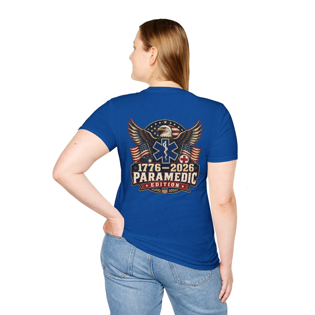 1776–2026 Paramedic Edition USA 250 Patriotic EMS Shirt