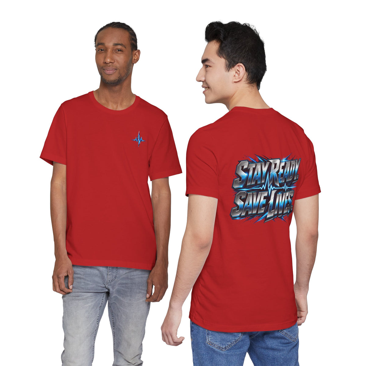 EMS "Stay Ready Save Lives" T‑Shirt