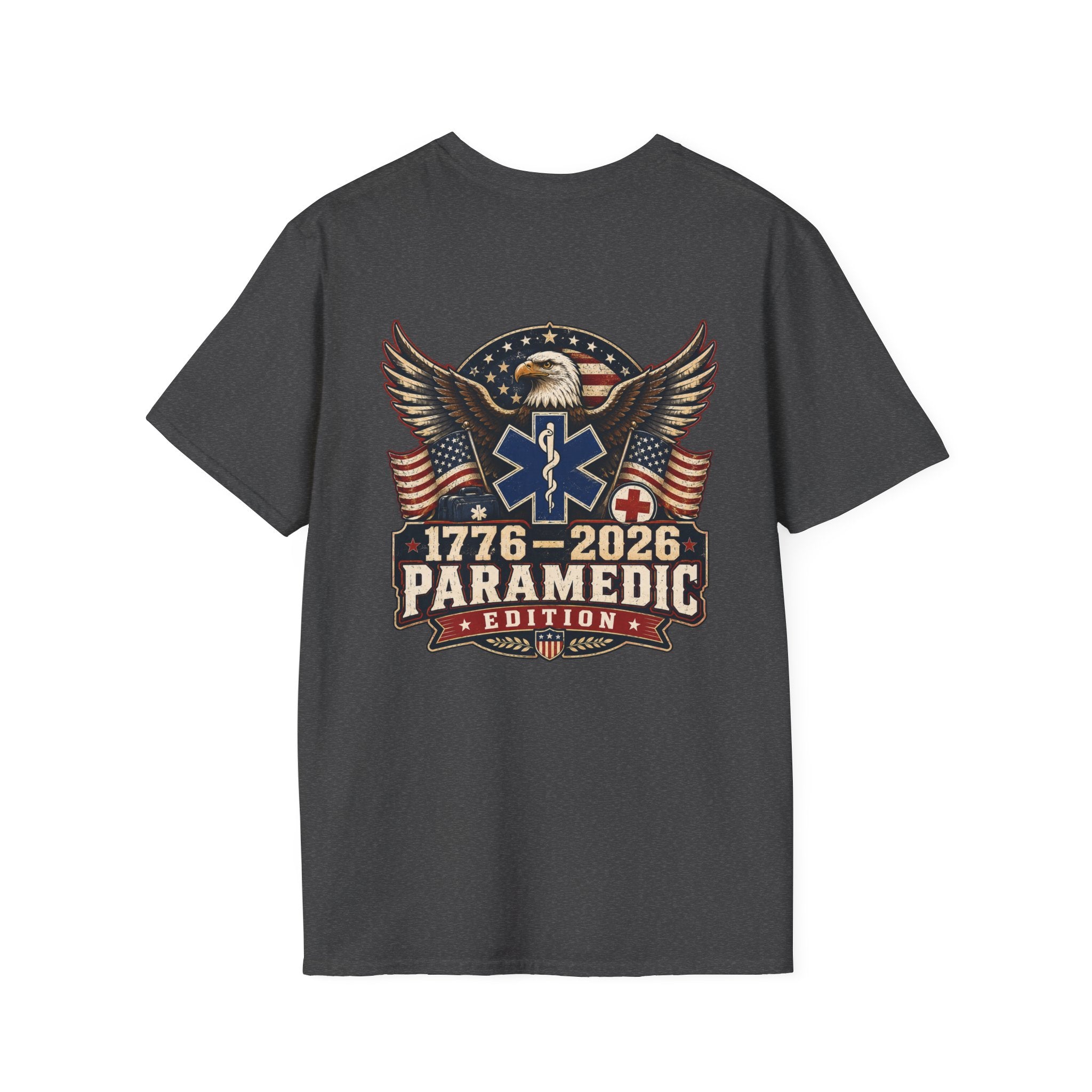 1776–2026 Paramedic Edition USA 250 Patriotic EMS Shirt