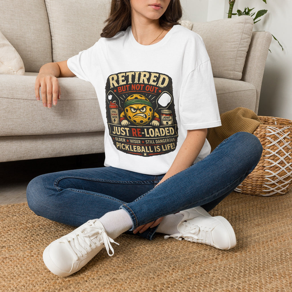 Retired But Not Out Pickleball T-Shirt