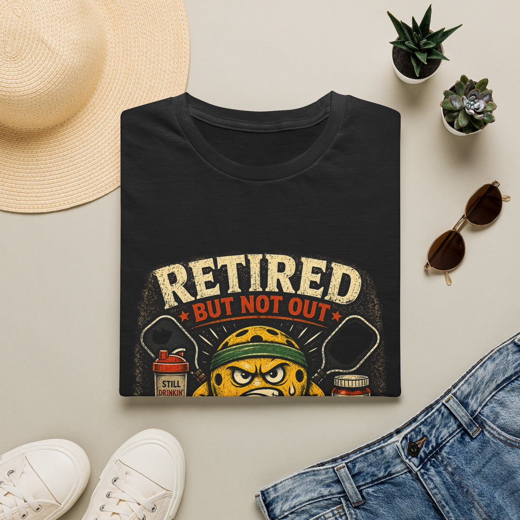 Retired But Not Out Pickleball T-Shirt