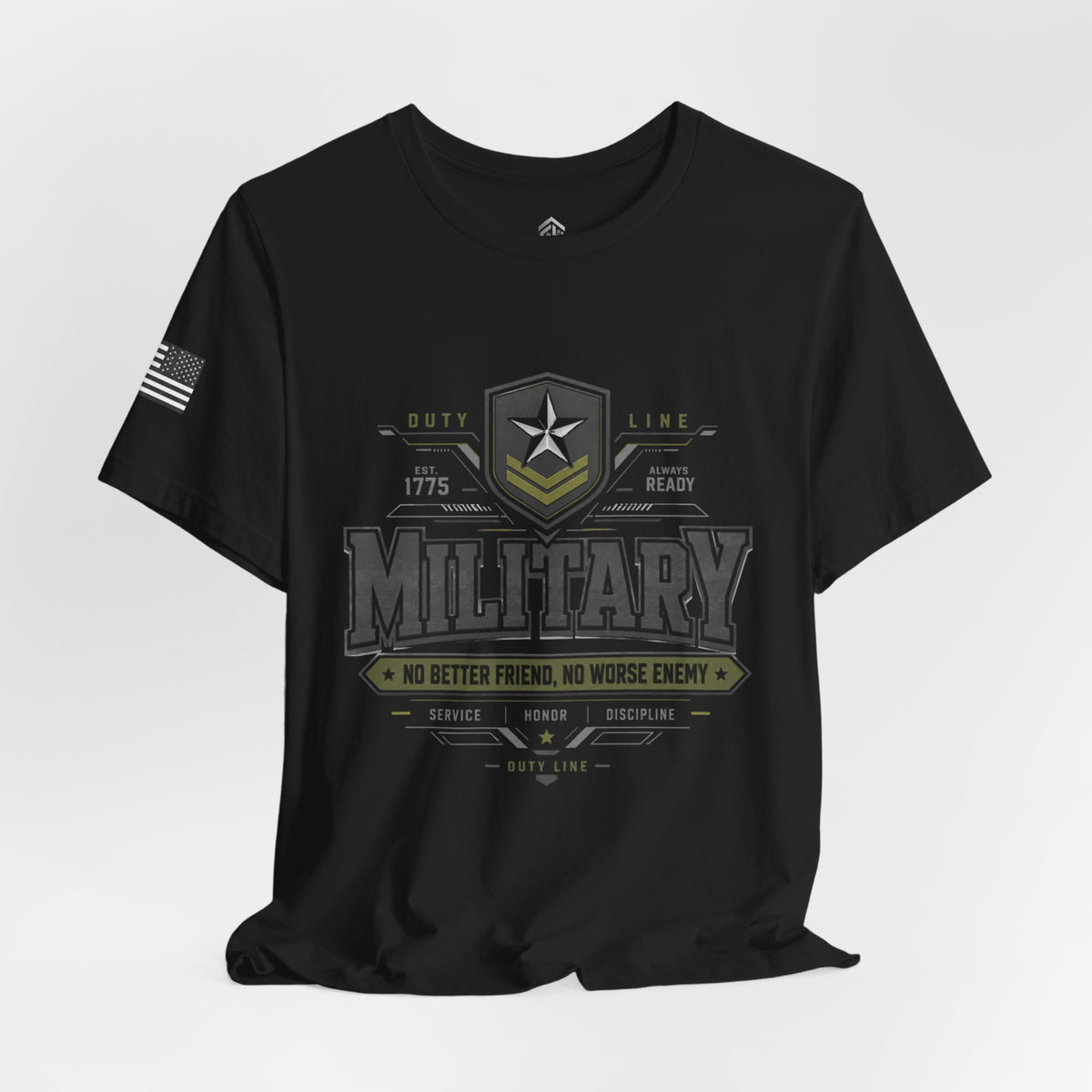 No Better Friend Military Tee