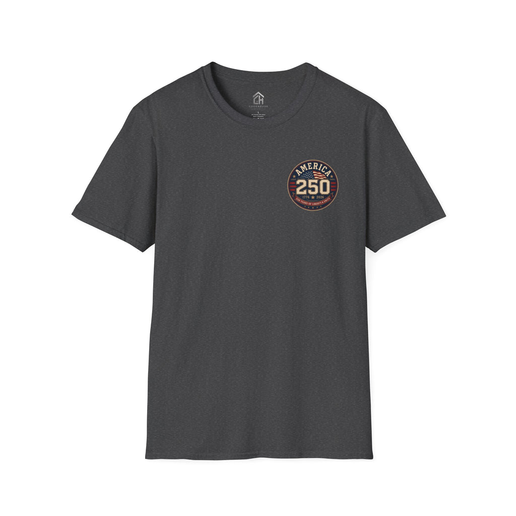 America 250 Firefighter Patriotic Graphic Tee