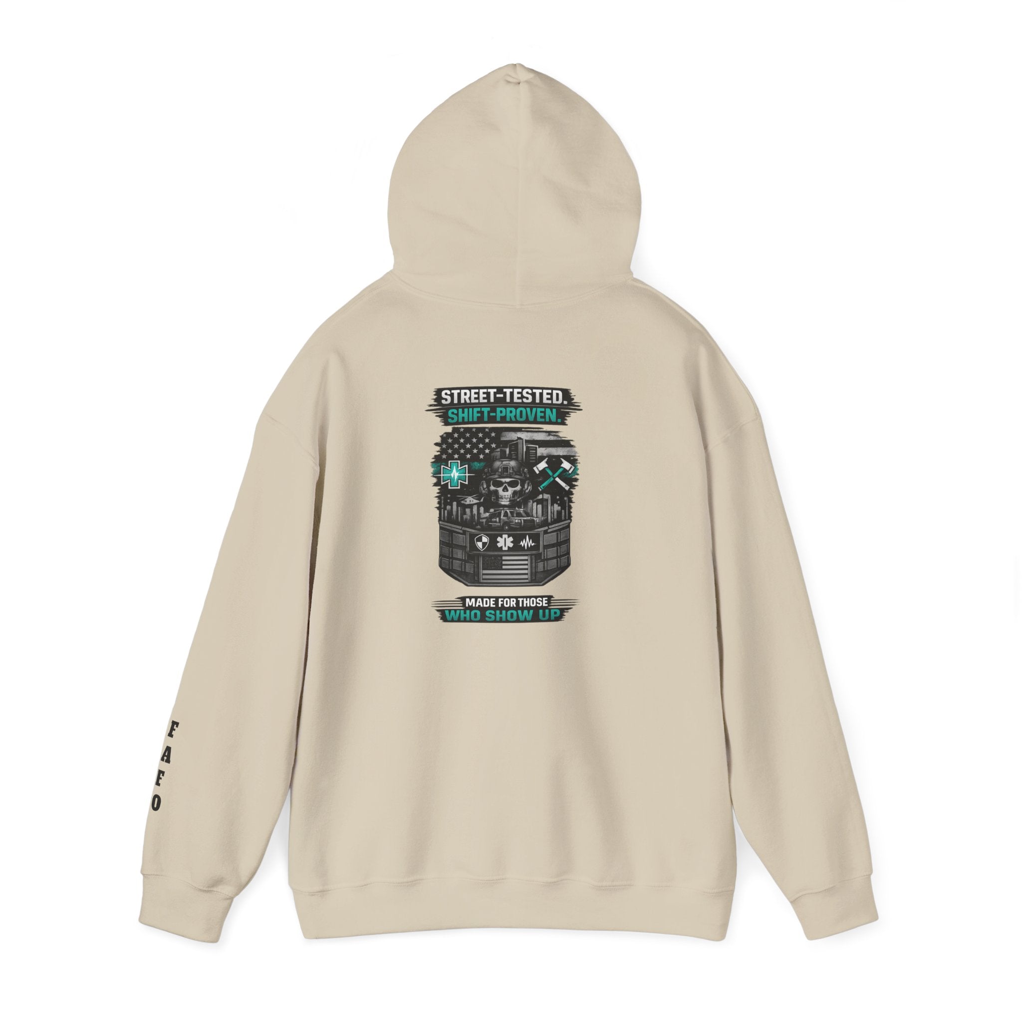 Retro EMS Hoodie — 'Made For Those Who Work Shift Work In EMS