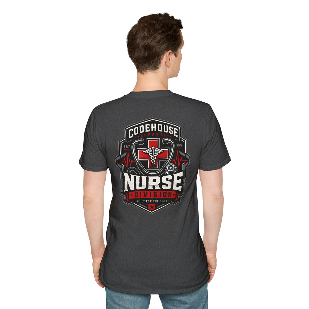 Nurse Division Tactical Graphic Tee – Built for the Shift