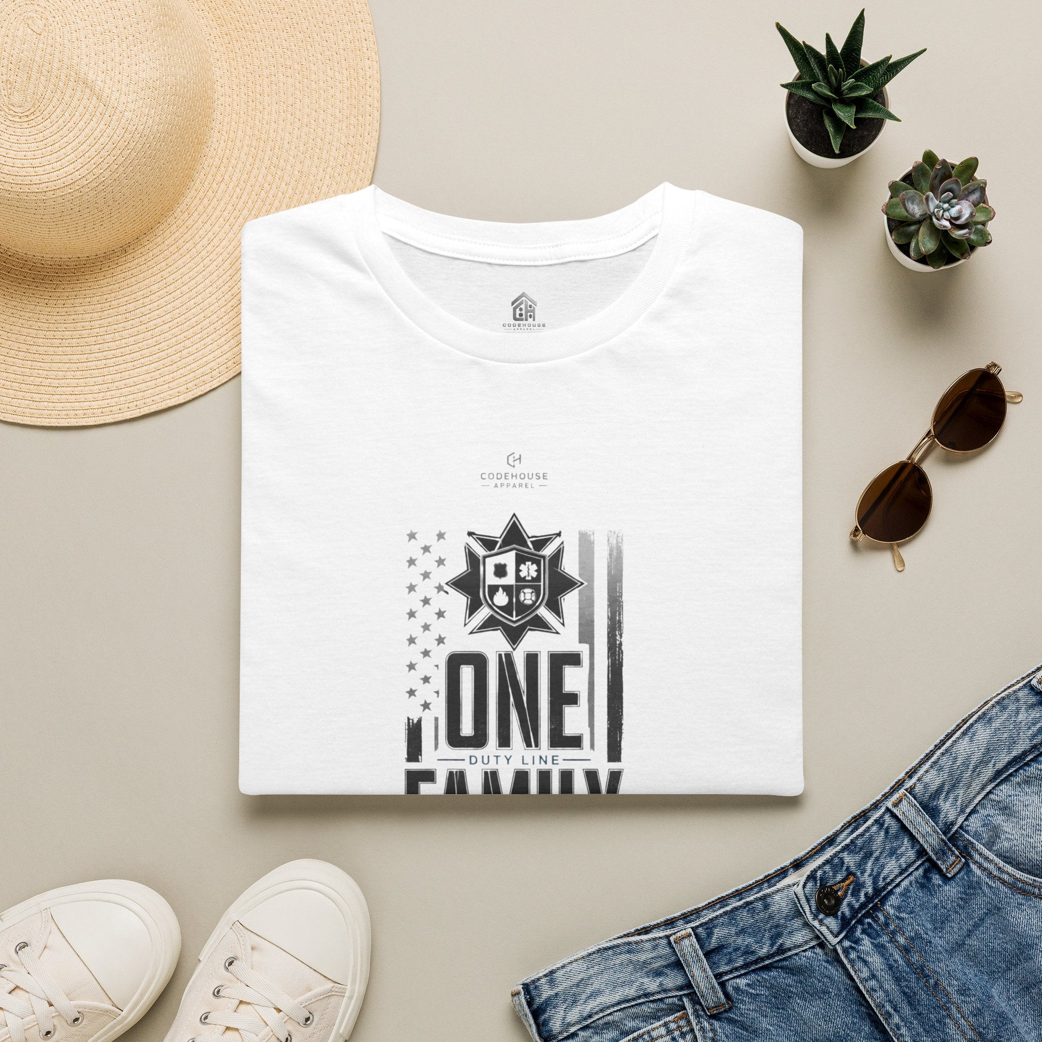One Family First Responders T-Shirt