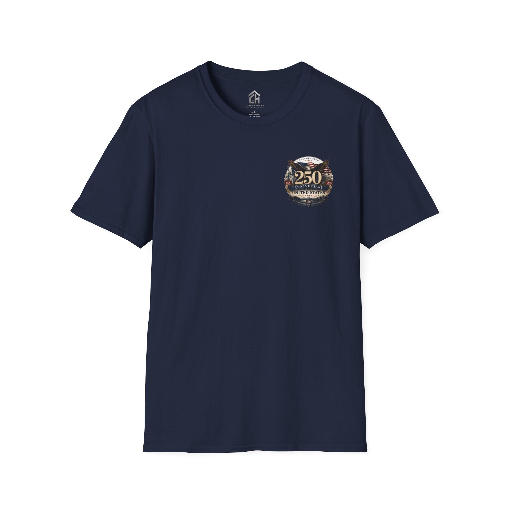 250 Years of Freedom Military Patriotic Graphic Tee