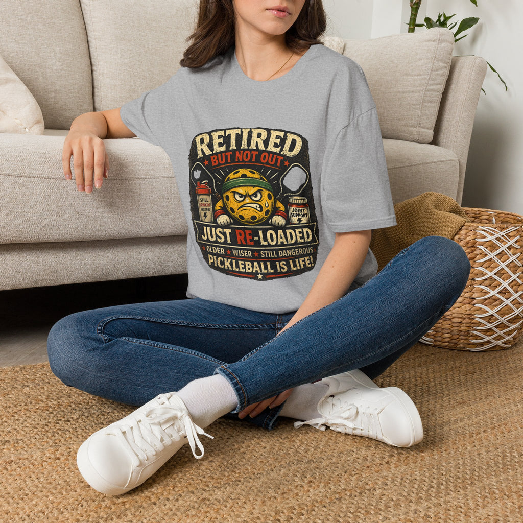 Retired But Not Out Pickleball T-Shirt
