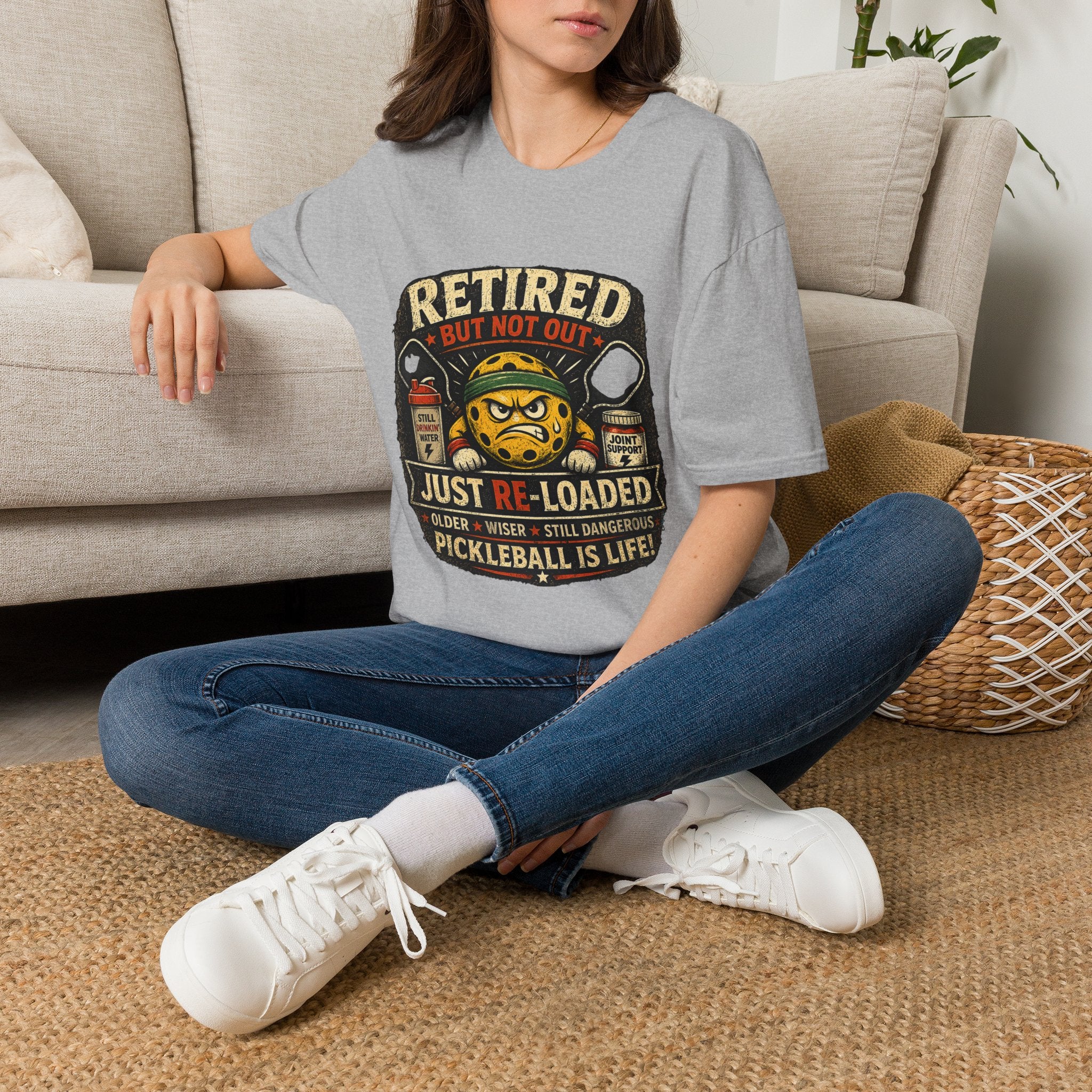 Retired But Not Out Pickleball T-Shirt