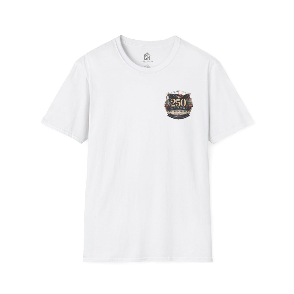 250 Years of Freedom Military Patriotic Graphic Tee