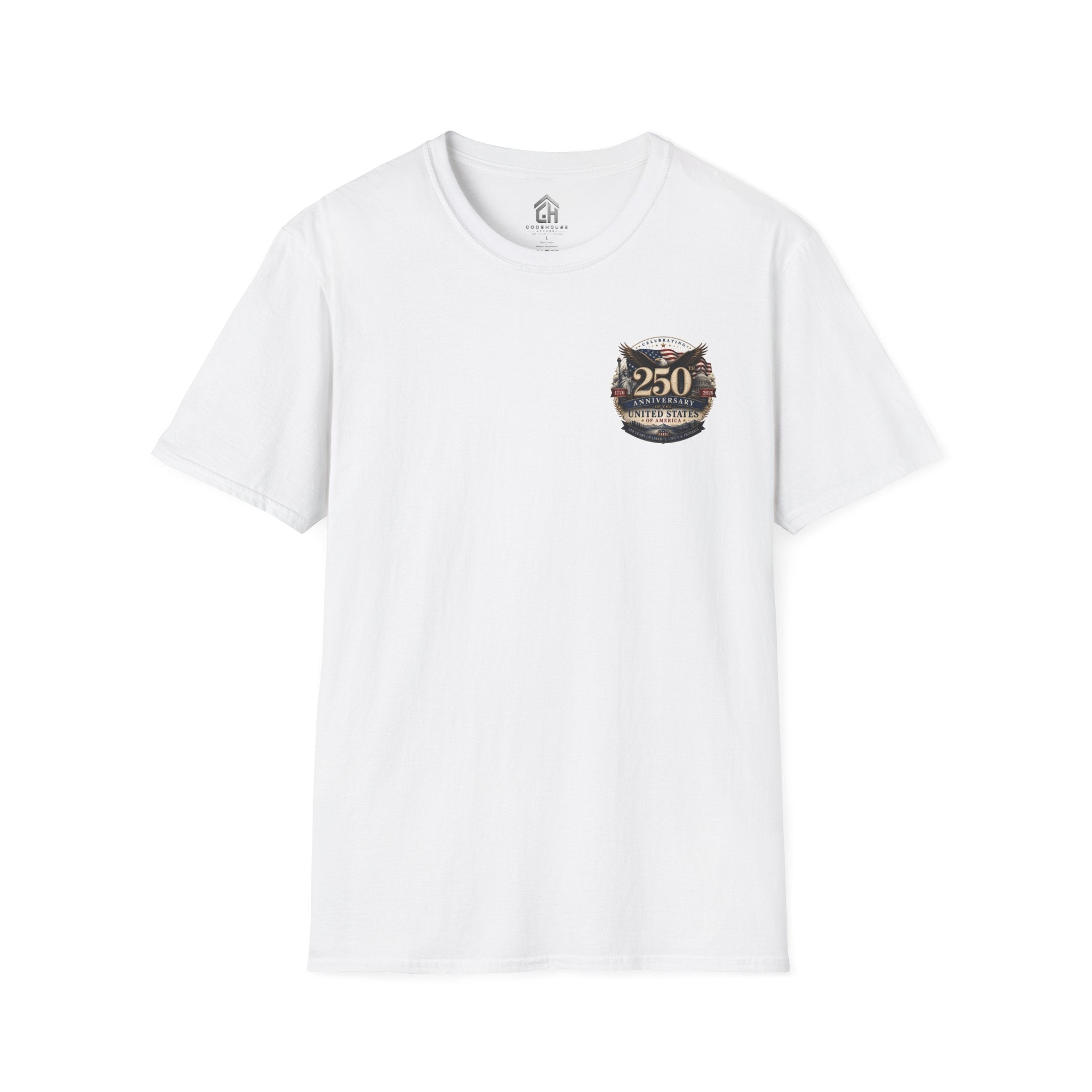 250 Years of Freedom Military Patriotic Graphic Tee