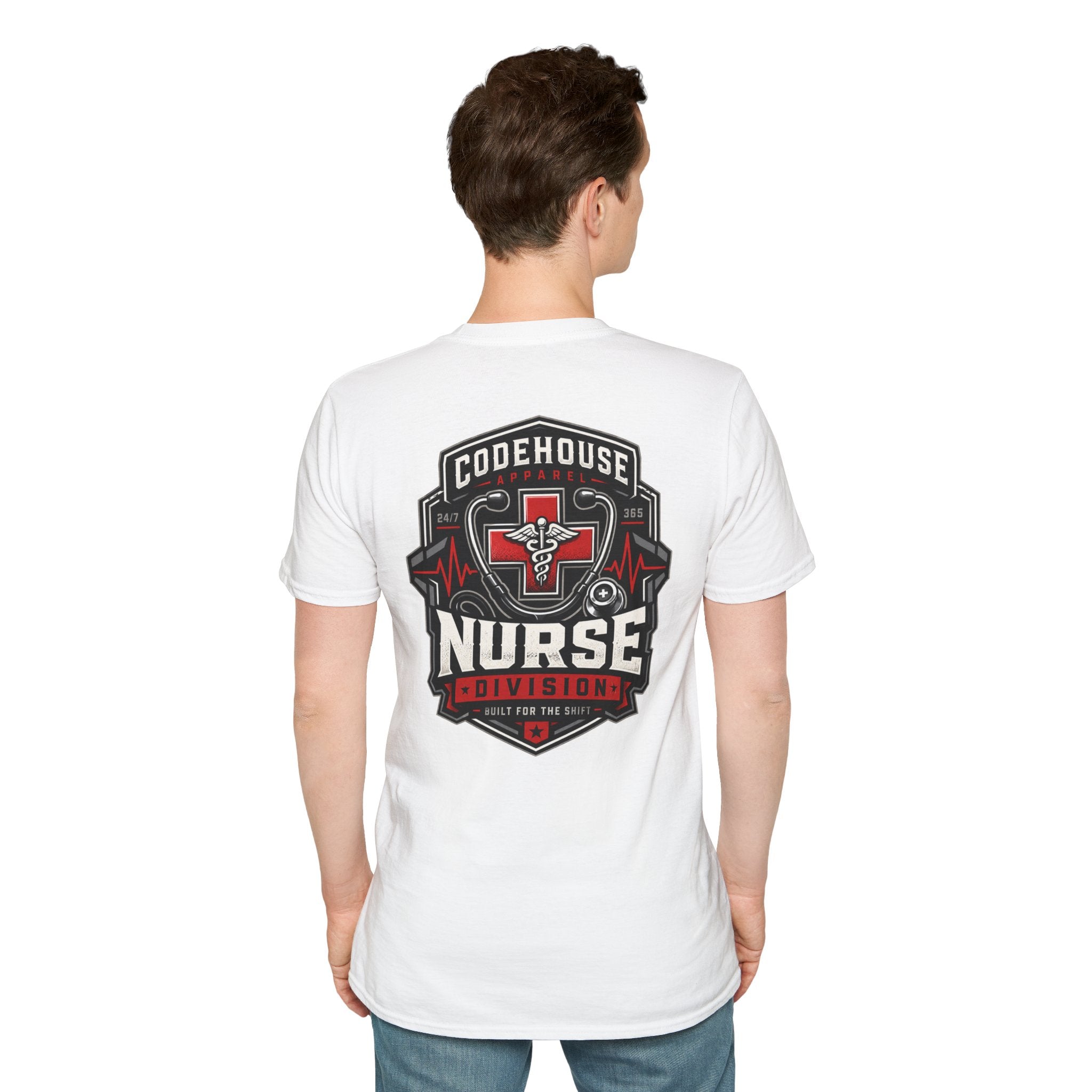 Nurse Division Tactical Graphic Tee – Built for the Shift