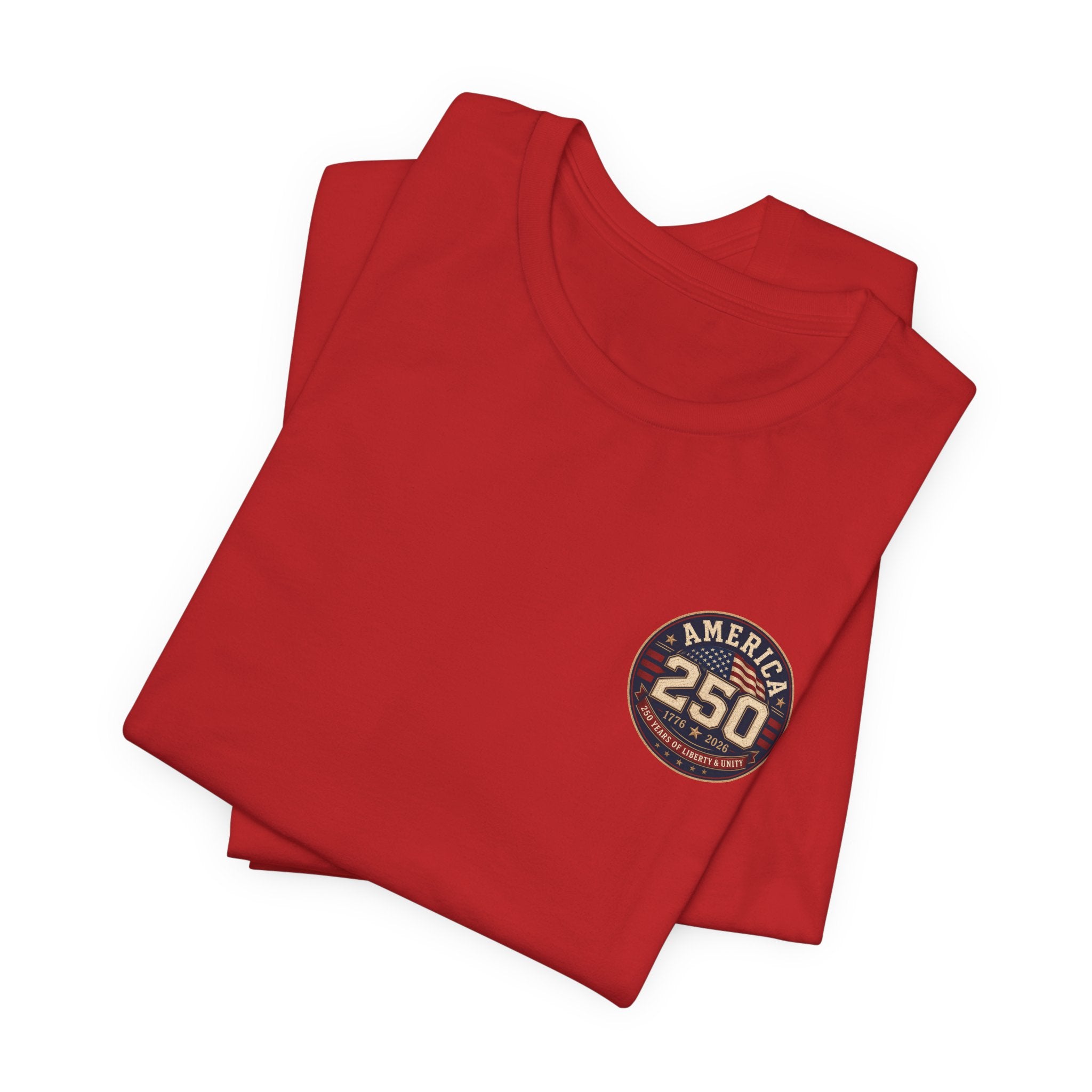 250th Anniversary USA T‑Shirt — American Eagle & Flag Commemorative Tee
