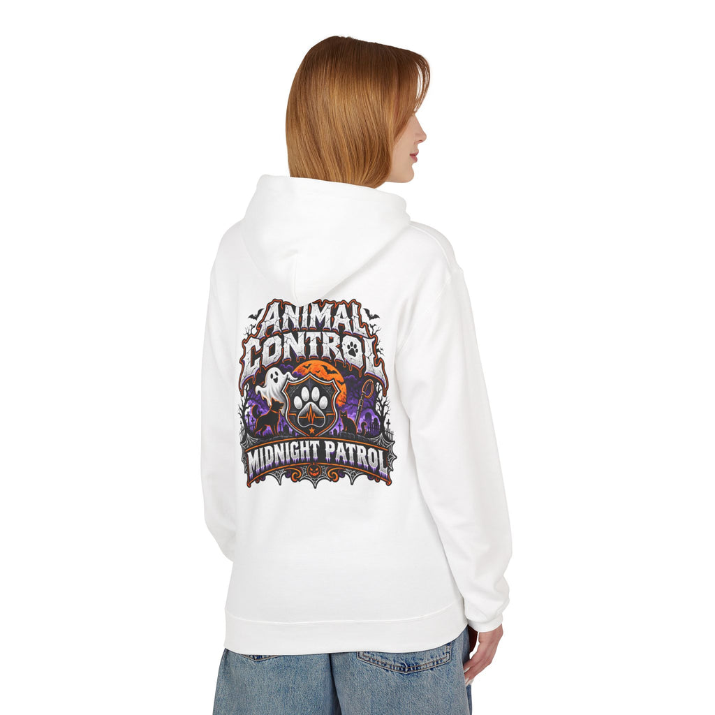 Halloween Animal Control Midnight Patrol Hoodie