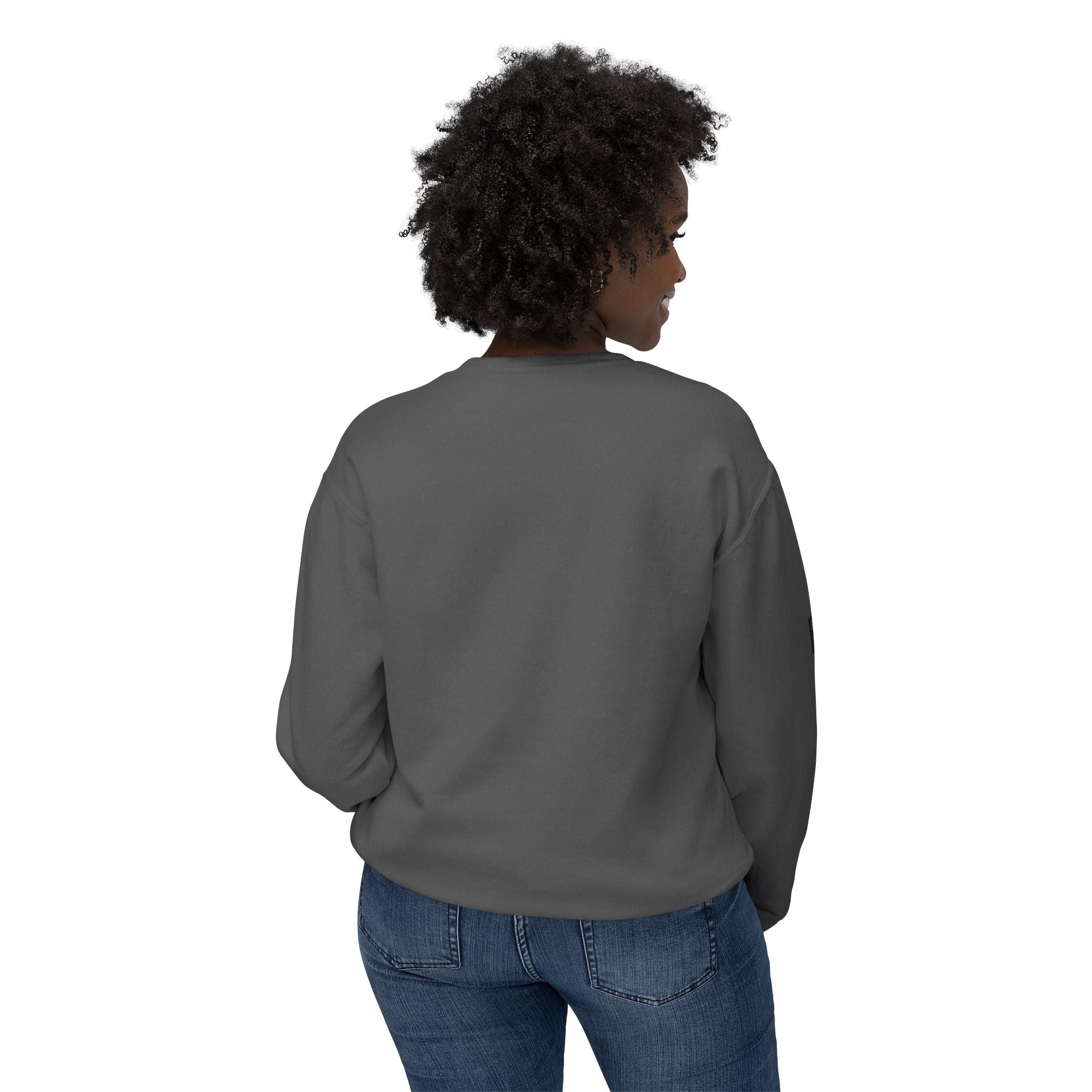 Handle The Chaos Sweatshirt — Military Skull Flag Crewneck
