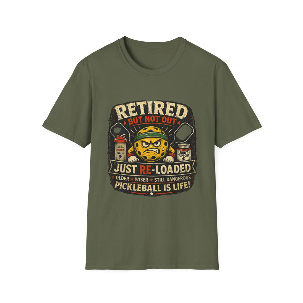 Retired But Not Out Pickleball T-Shirt