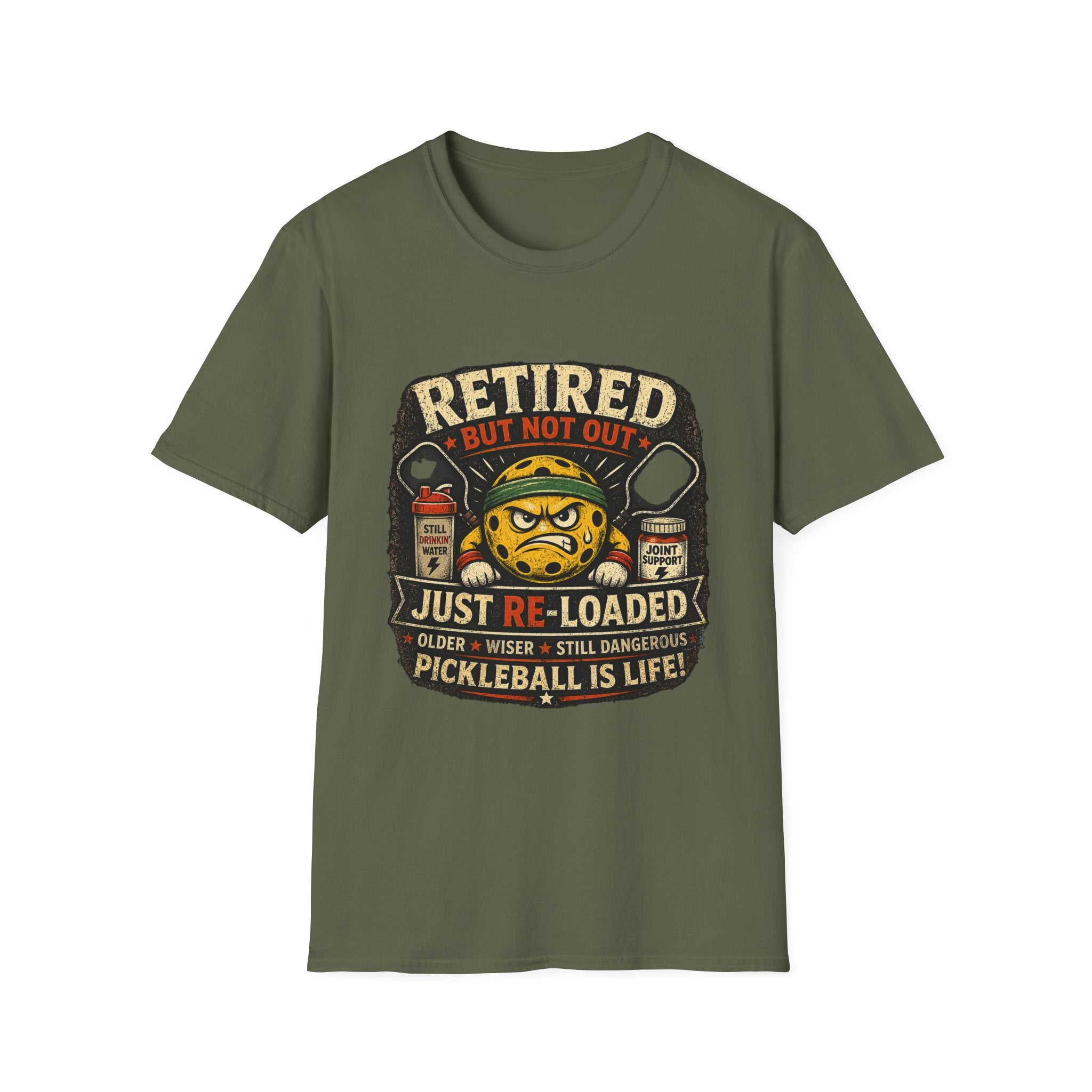 Retired But Not Out Pickleball T-Shirt