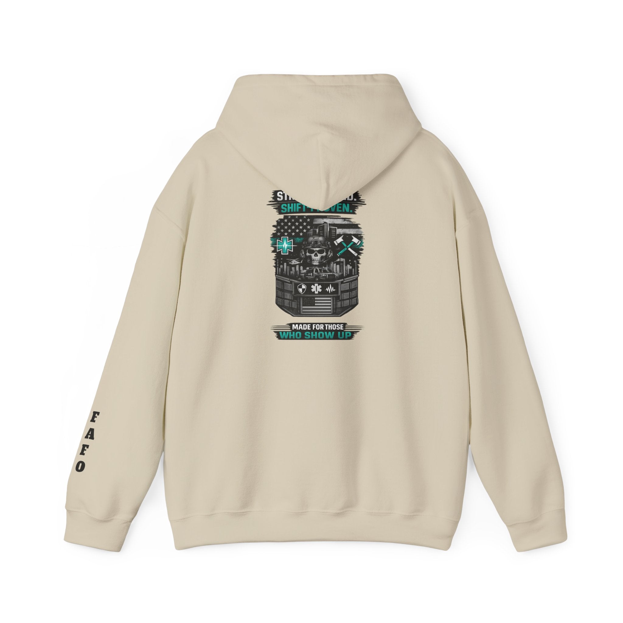 Retro EMS Hoodie — 'Made For Those Who Work Shift Work In EMS