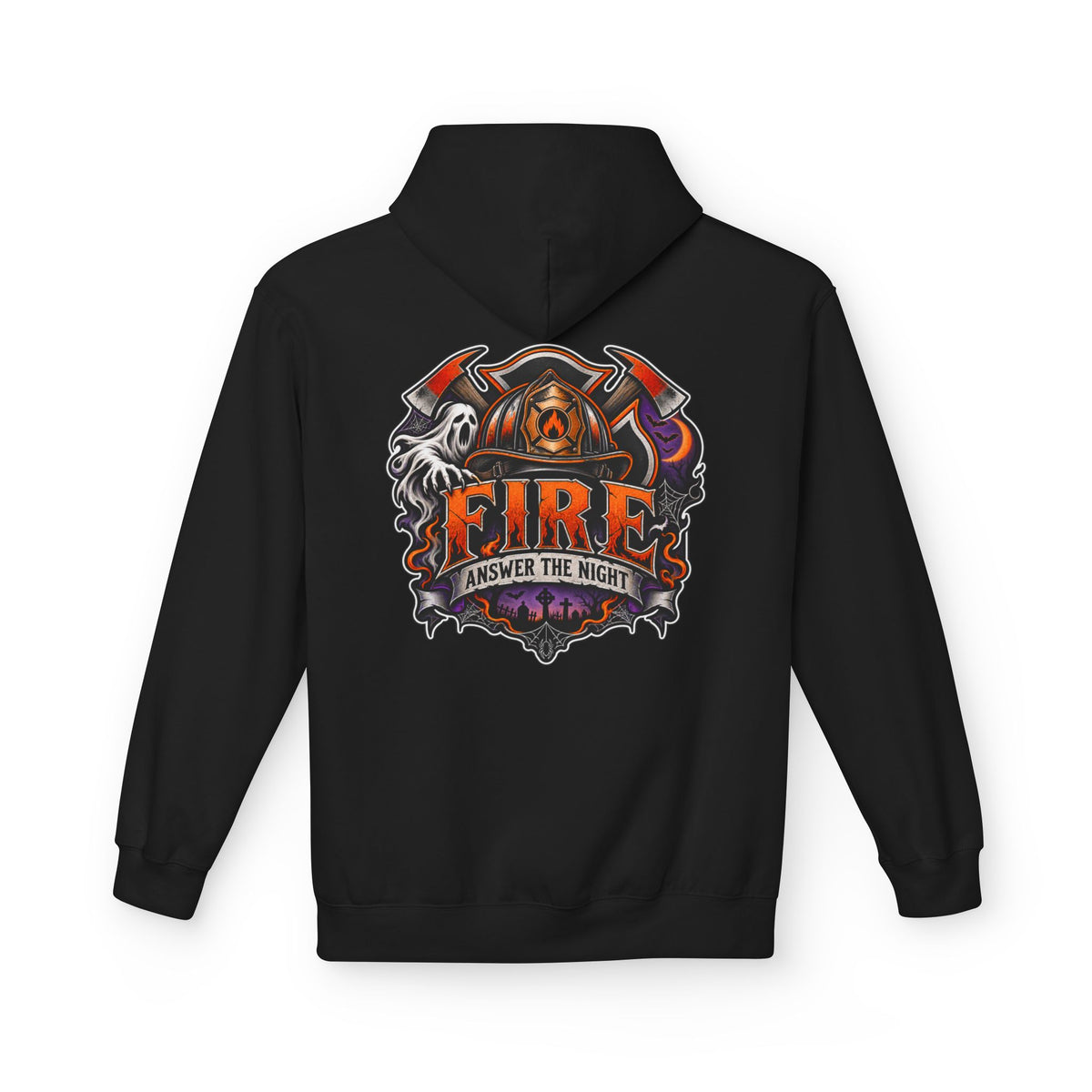 Halloween Fire Answer The Night hoodie