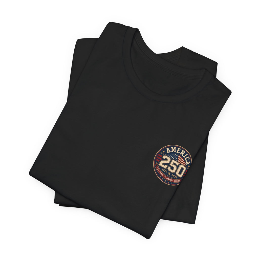 250th Anniversary United States T-Shirt — Patriotic Eagle American Flag Tee