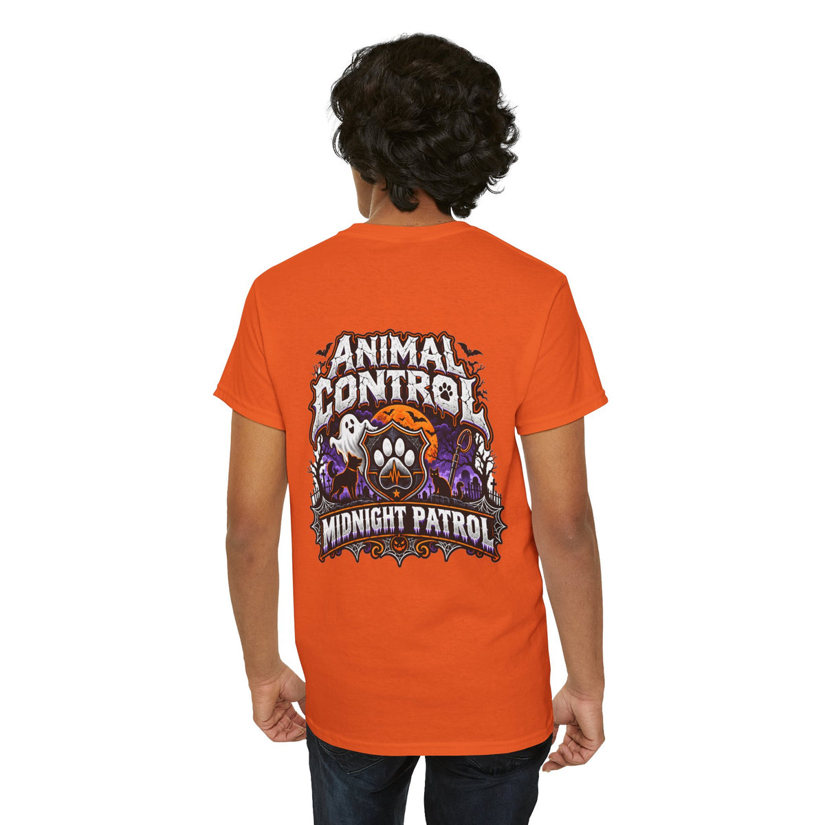 Halloween Animal Control "Midnight Patrol" T‑Shirt