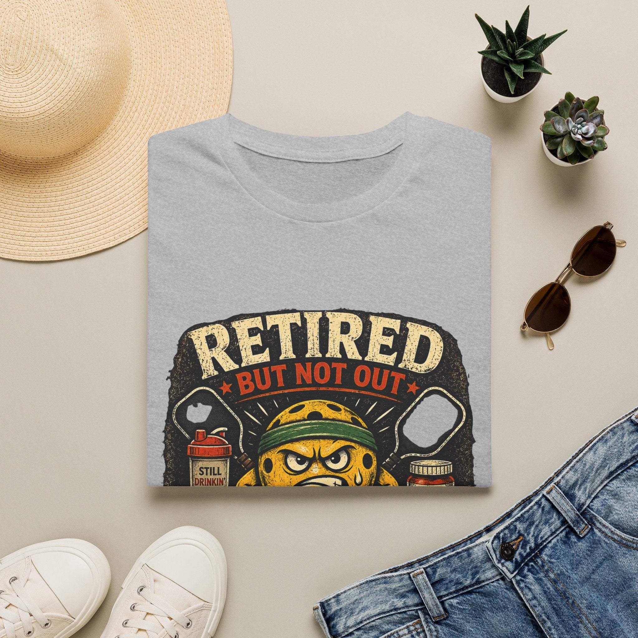 Retired But Not Out Pickleball T-Shirt