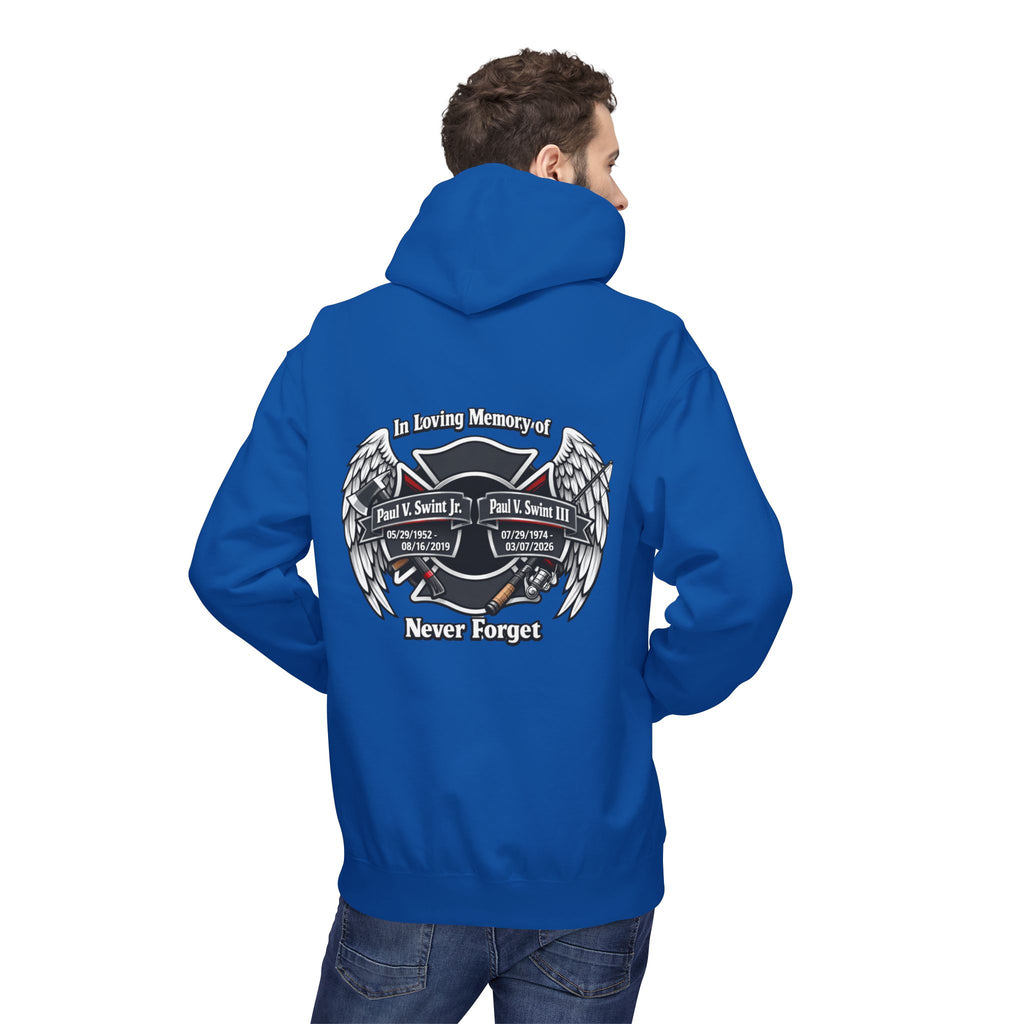 Memorial 'Never Forget' Hoodie — In Loving Memory Tribute Sweatshirt