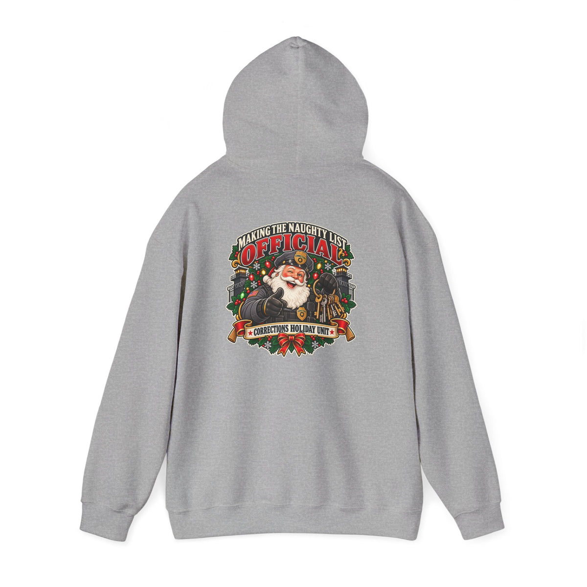 Christmas Corrections Santa Naughty List Hoodie