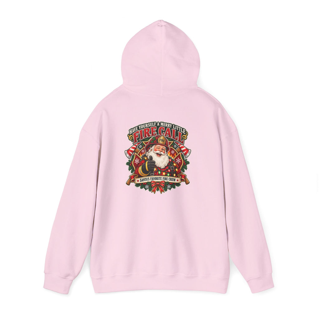 Christmas Firefighter Santa favorite fire crew hoodie