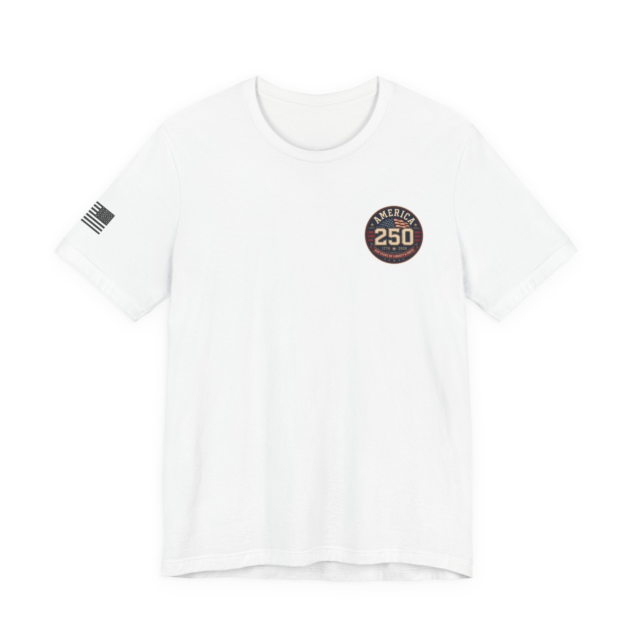250th Anniversary USA T‑Shirt — American Eagle & Flag Commemorative Tee