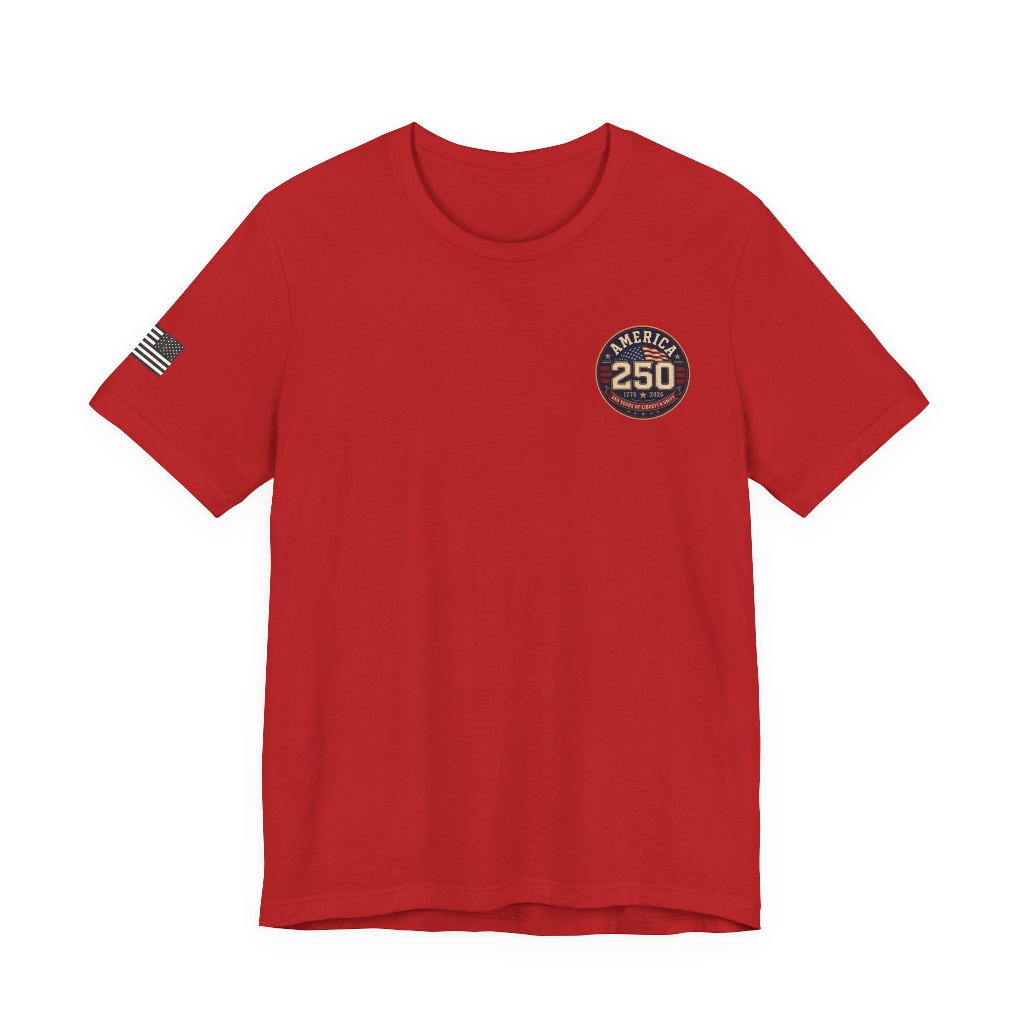 250th Anniversary United States T-Shirt — Patriotic Eagle American Flag Tee