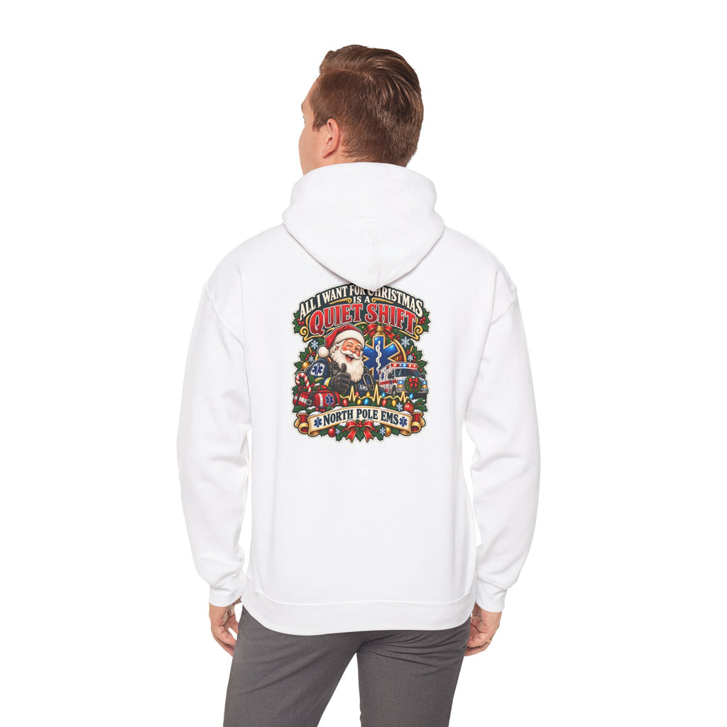 Christmas EMS 'All I Want for Christmas is a Quiet Night' Hoodie