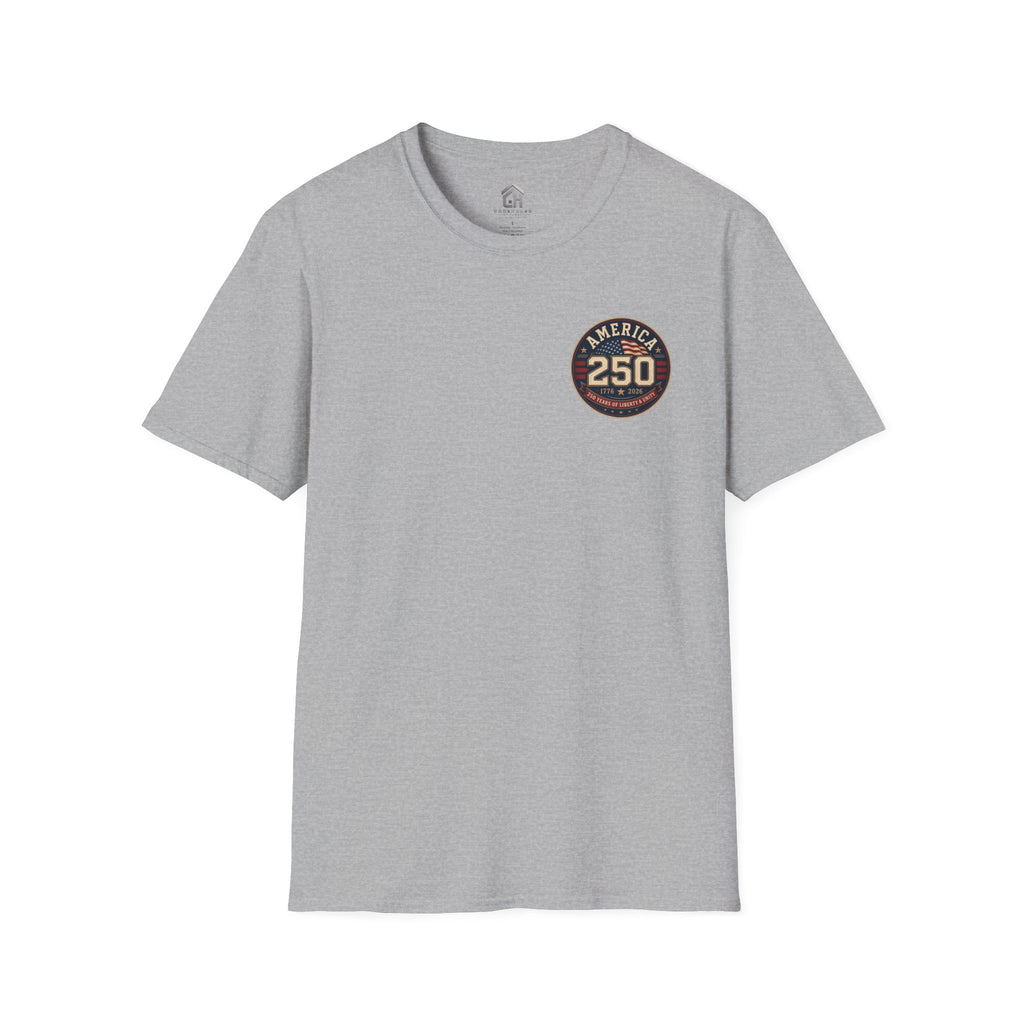 America 250 Firefighter Patriotic Graphic Tee