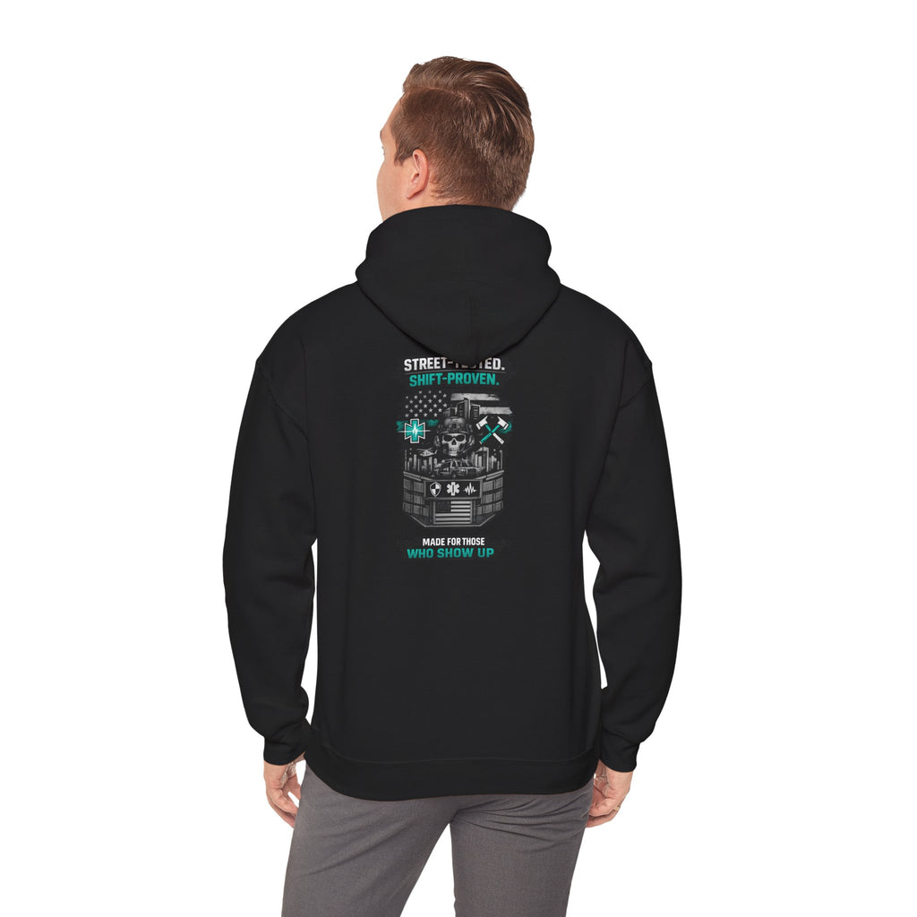 Retro EMS Hoodie — 'Made For Those Who Work Shift Work In EMS