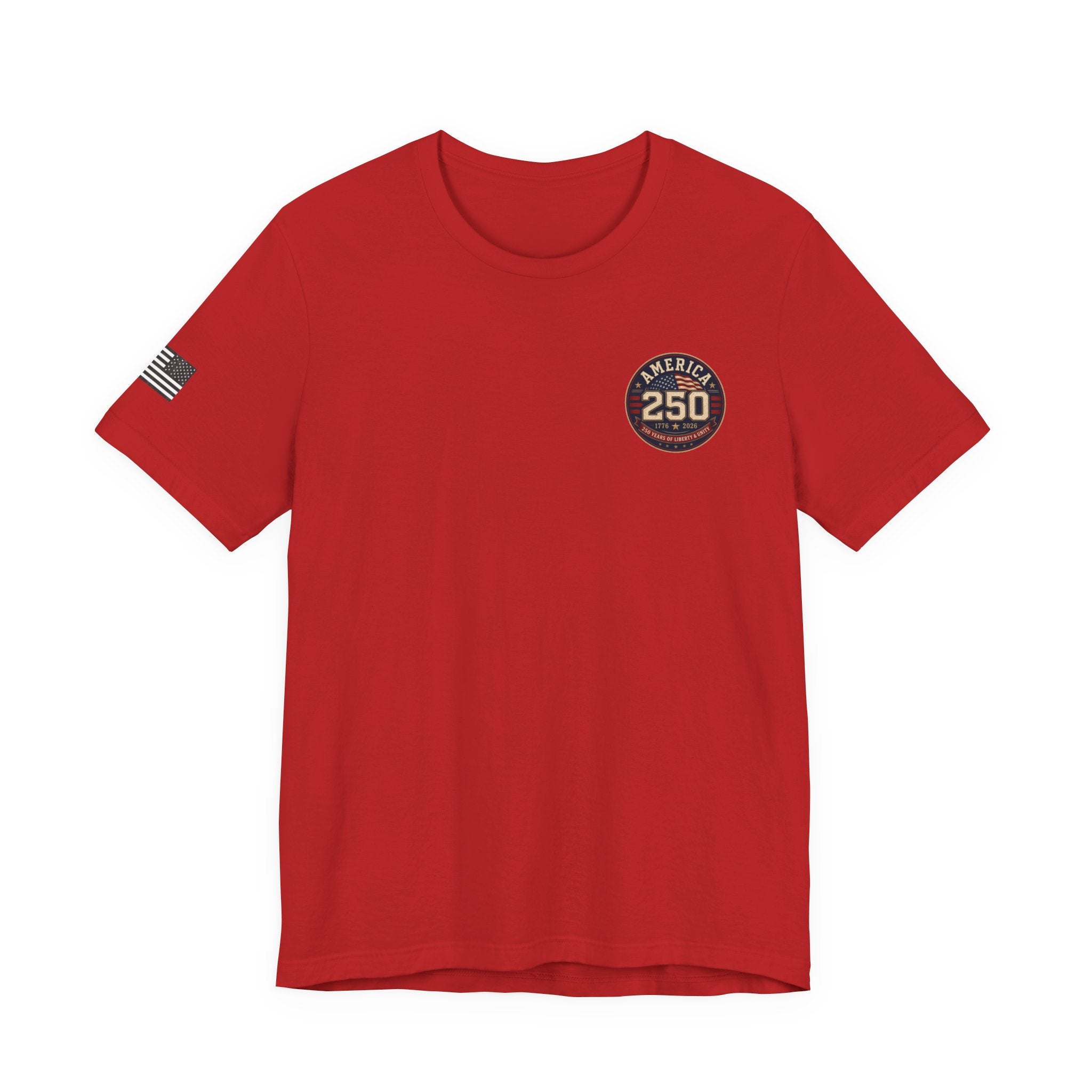 250th Anniversary USA T‑Shirt — American Eagle & Flag Commemorative Tee