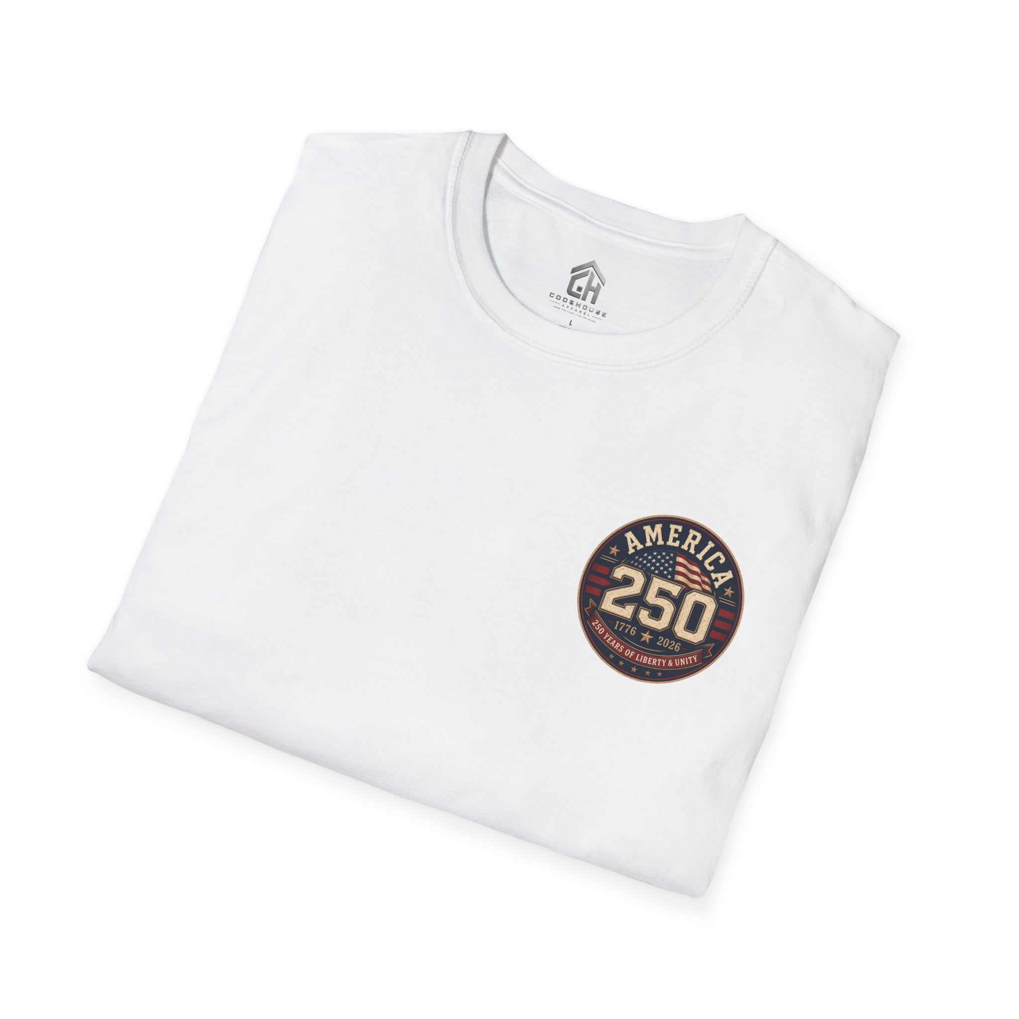 America 250 Firefighter Patriotic Graphic Tee