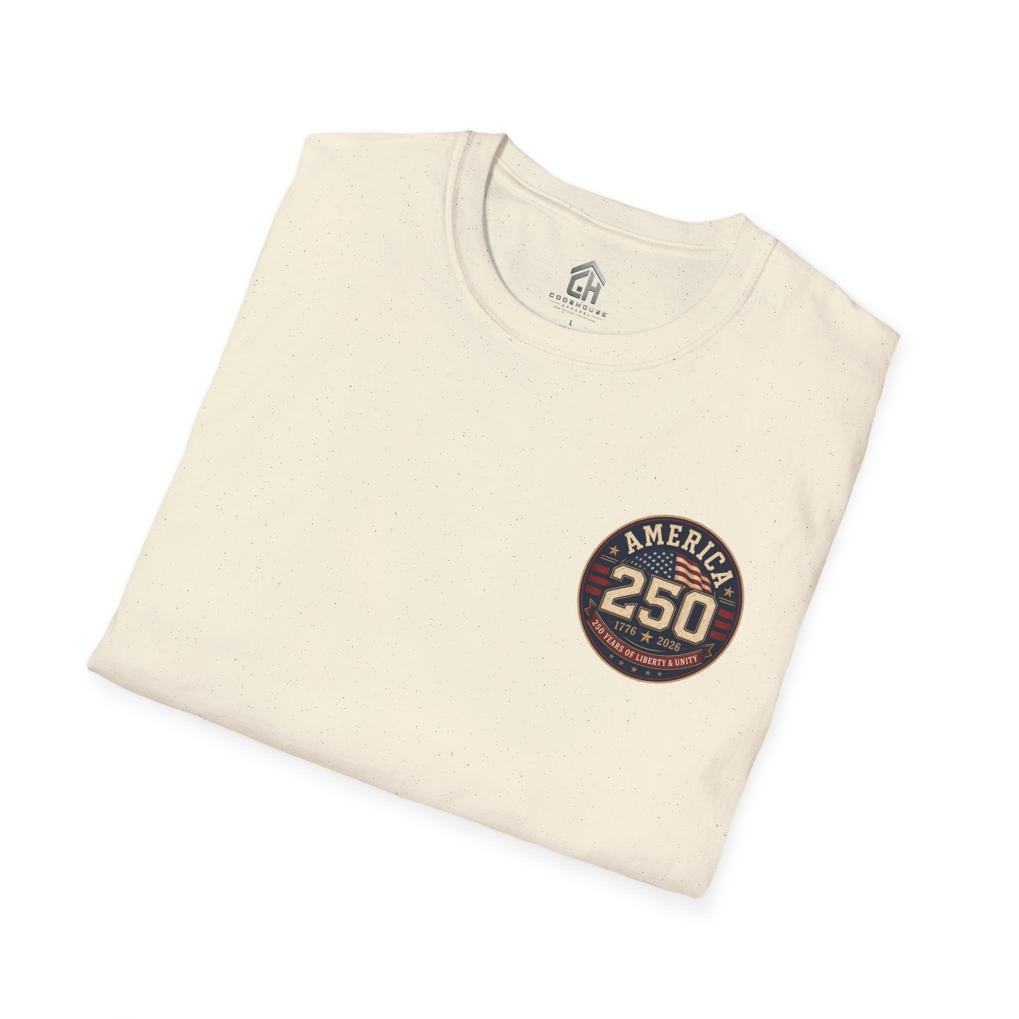 America 250 Firefighter Patriotic Graphic Tee