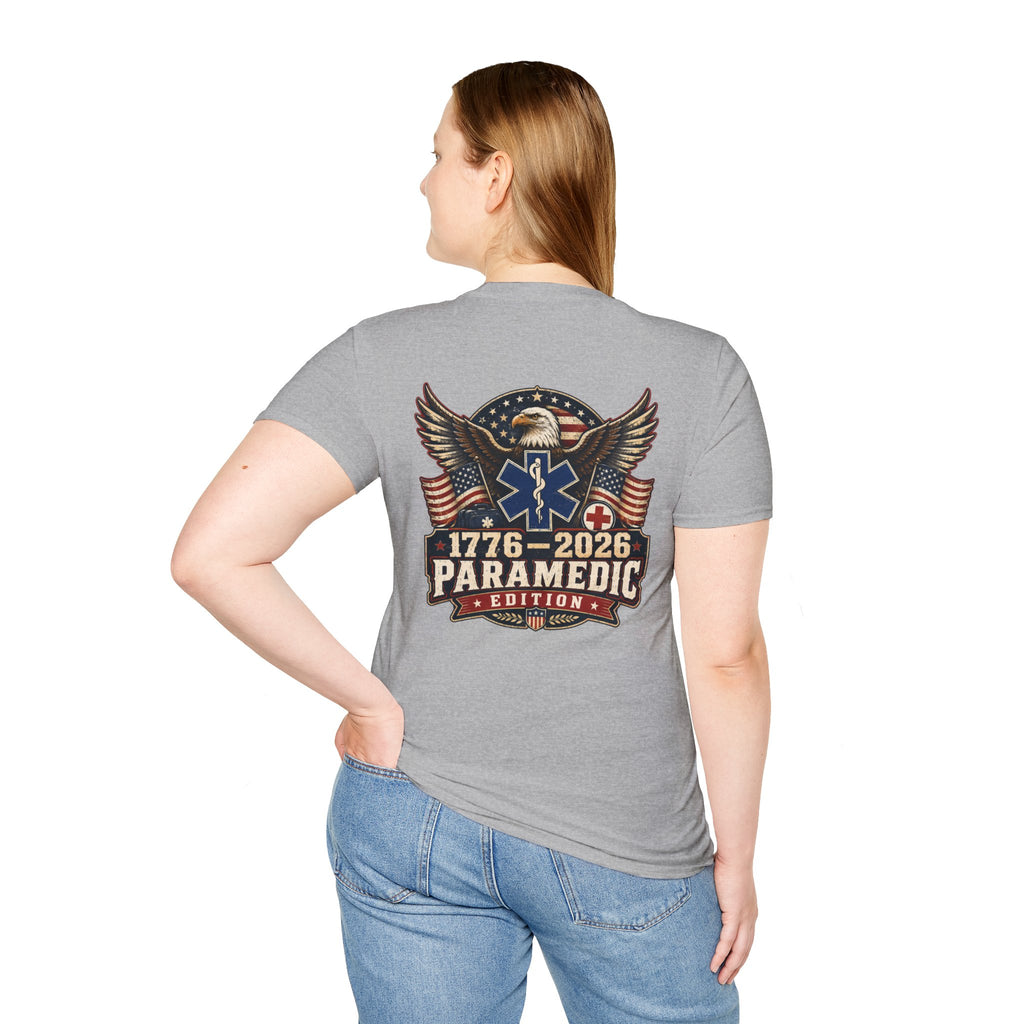 1776–2026 Paramedic Edition USA 250 Patriotic EMS Shirt