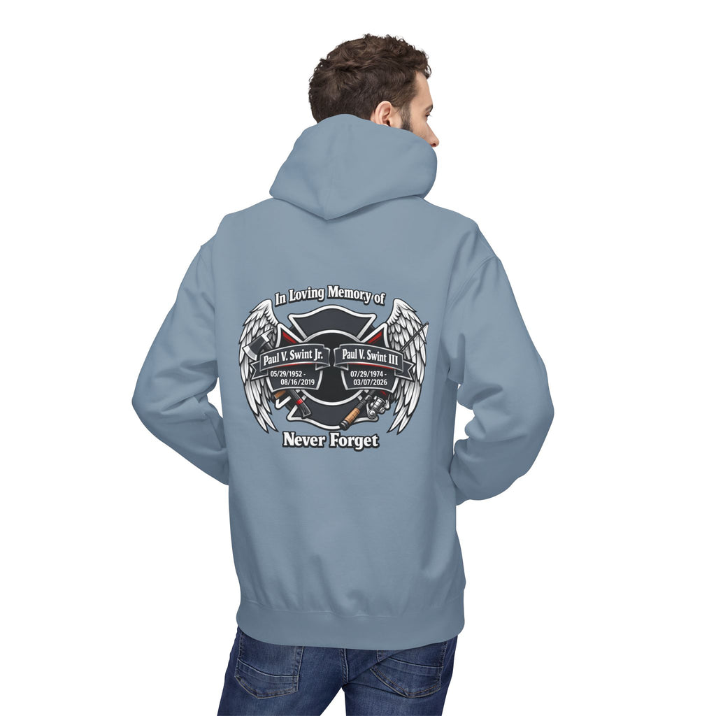 Memorial 'Never Forget' Hoodie — In Loving Memory Tribute Sweatshirt