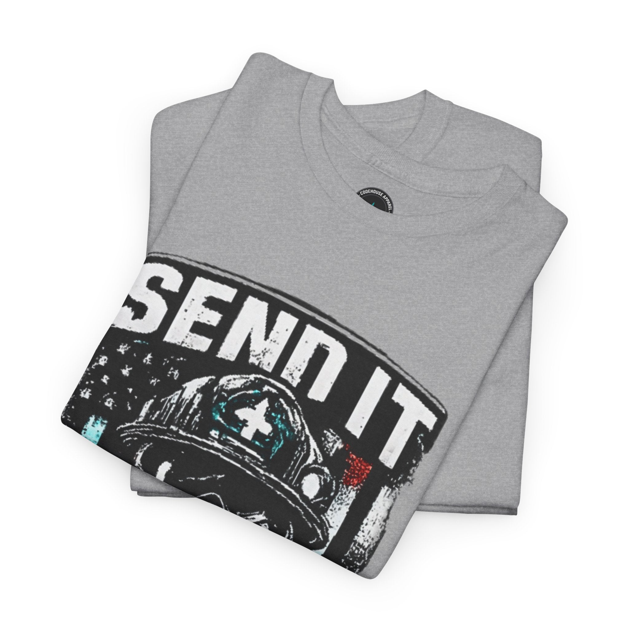 Send It Save Lives T‑Shirt — EMS/Paramedic Rescue Helmet Tee