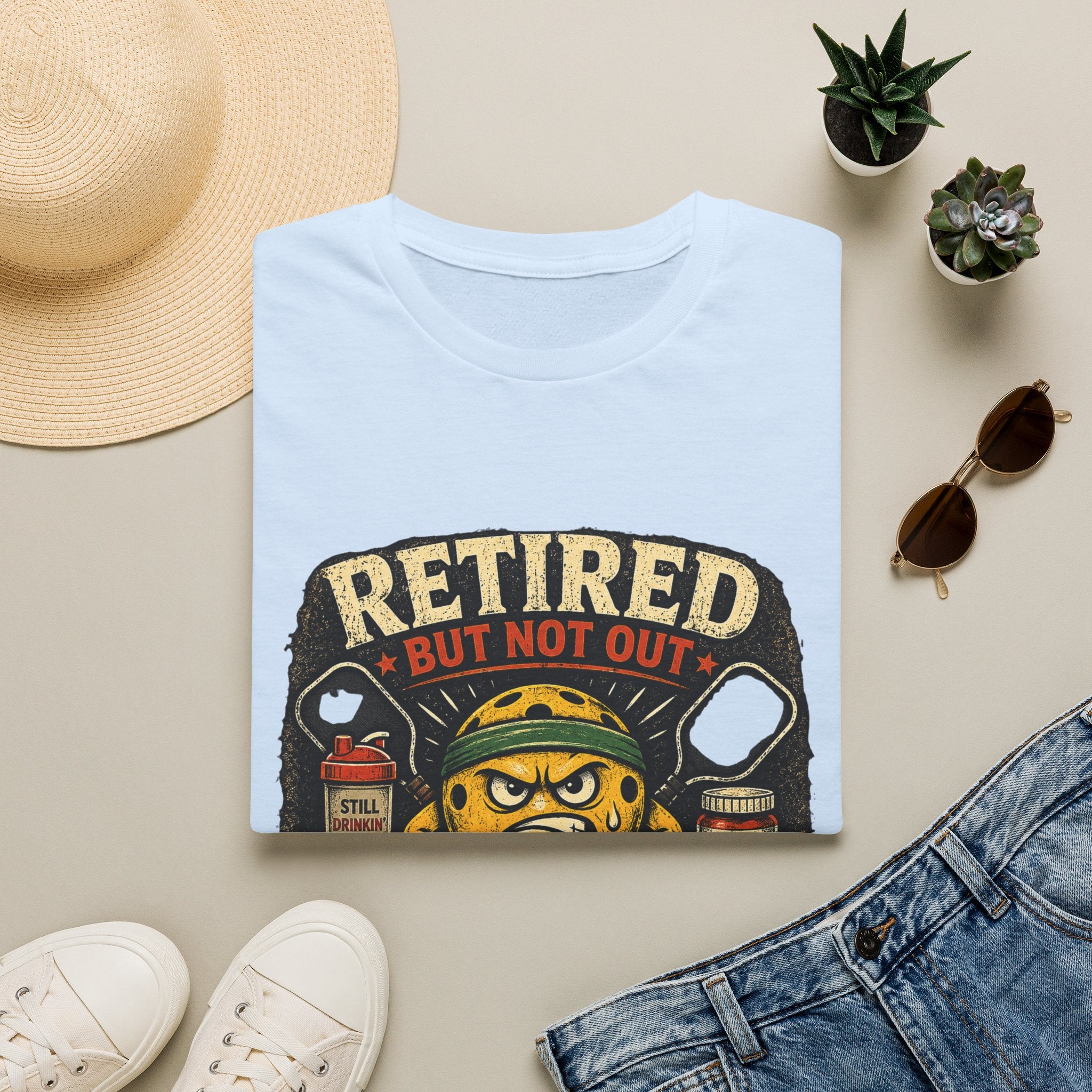 Retired But Not Out Pickleball T-Shirt