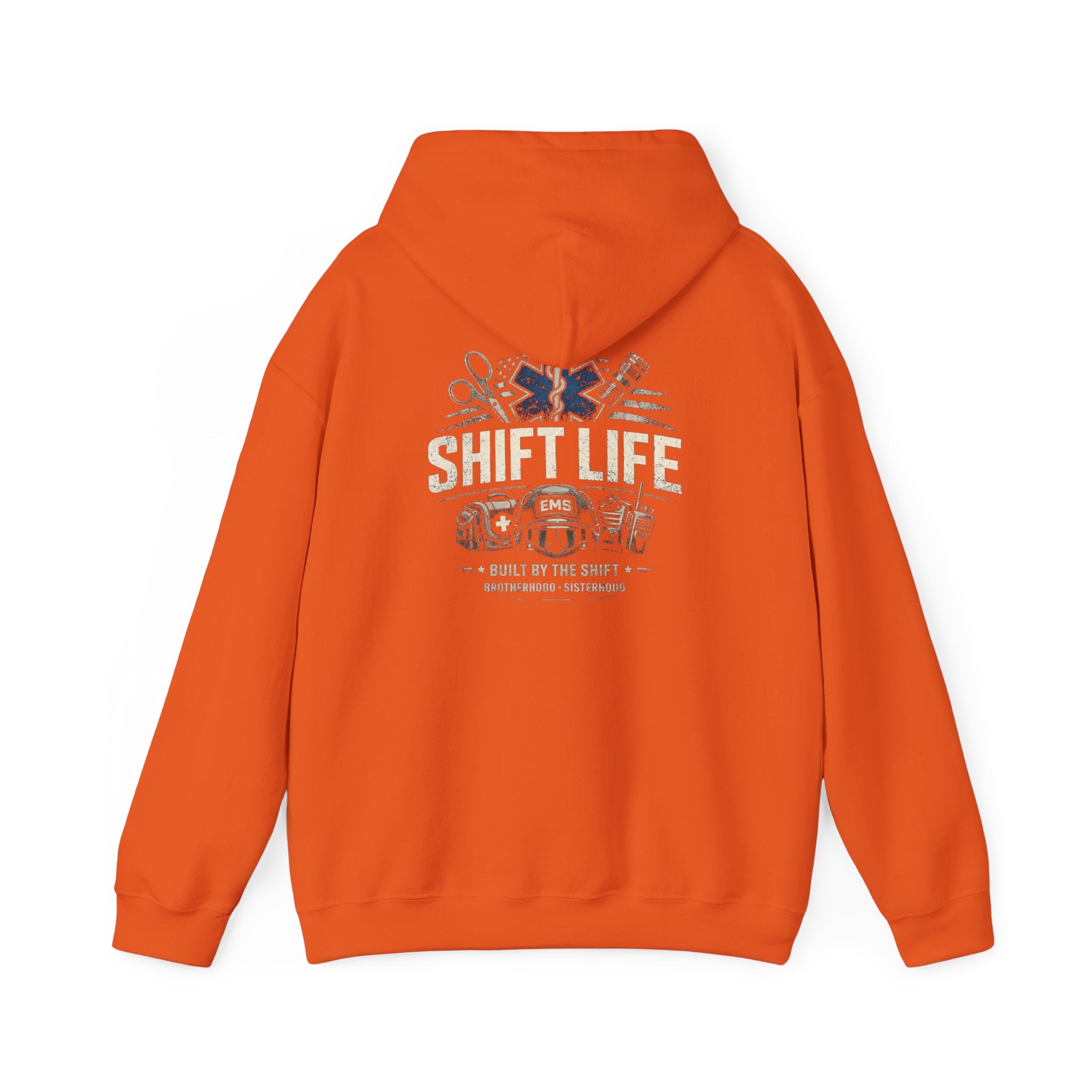 Shift Life EMS Paramedic Hoodie | Ambulance Rescue Emblem