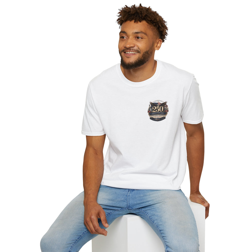 250 Years of Freedom Military Patriotic Graphic Tee
