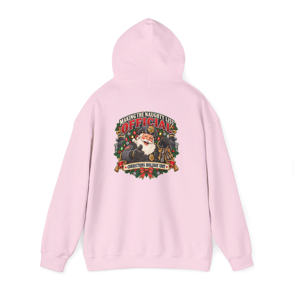 Christmas Corrections Santa Naughty List Hoodie